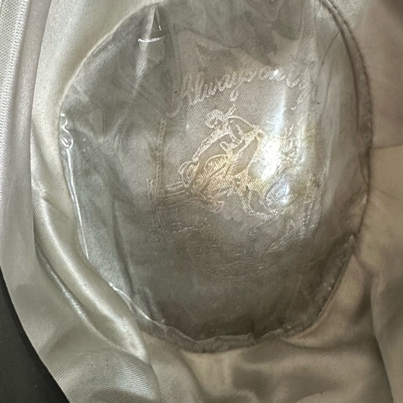 Vintage Artel Fur Blend Felt Hat – Black Wide Brim, Classic Western/Dress Style - Picture 4 of 6